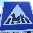 indicator rutier nou trecere pietoni