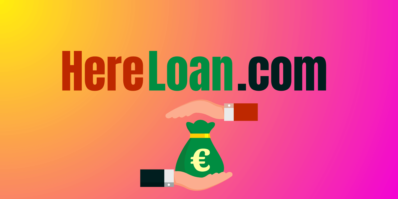 HereLoan.com discover the best premium domain name idea for your landing business
