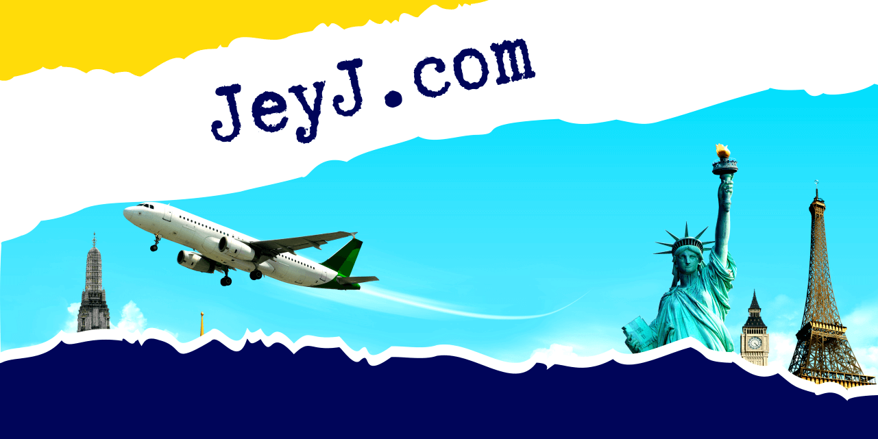 JeyJ.com four letter and two syllable domain name name idea for a great travel and not only startup